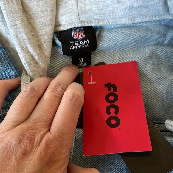 NWT NFL Las Vegas Raiders Denim Jacket - Picture 5 of 11